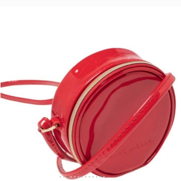 Nwot MARC JACOBS red mini canteen crossbody bag 4" - Picture 3 of 10